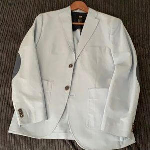 H&M sky blue blazer